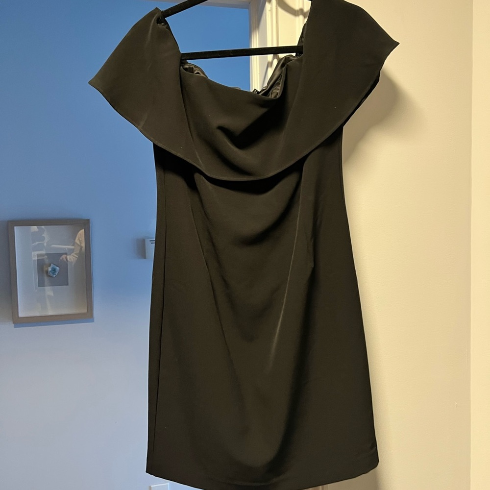 Black cocktail dress